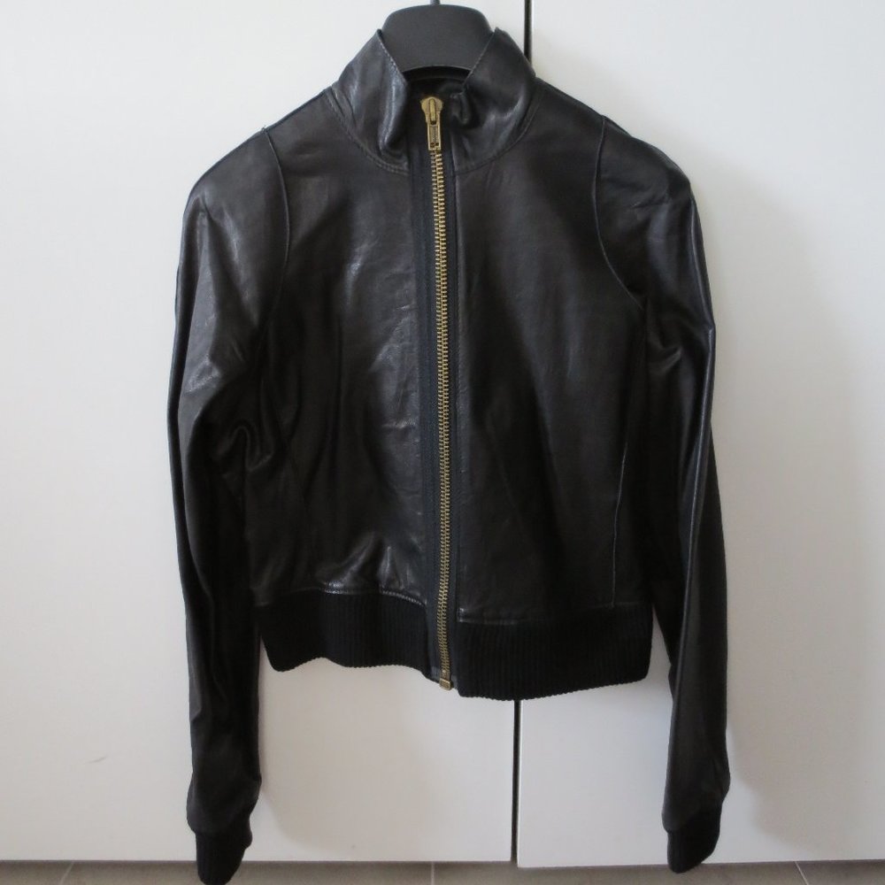 GENERRA LEATHER JACKET - LIKE NEW